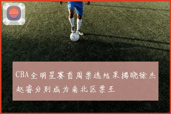 CBA全明星赛首周票选结果揭晓徐杰赵睿分别成为南北区票王