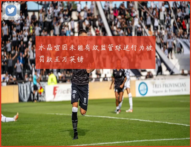 水晶宫因未能有效监管球迷行为被罚款五万英镑